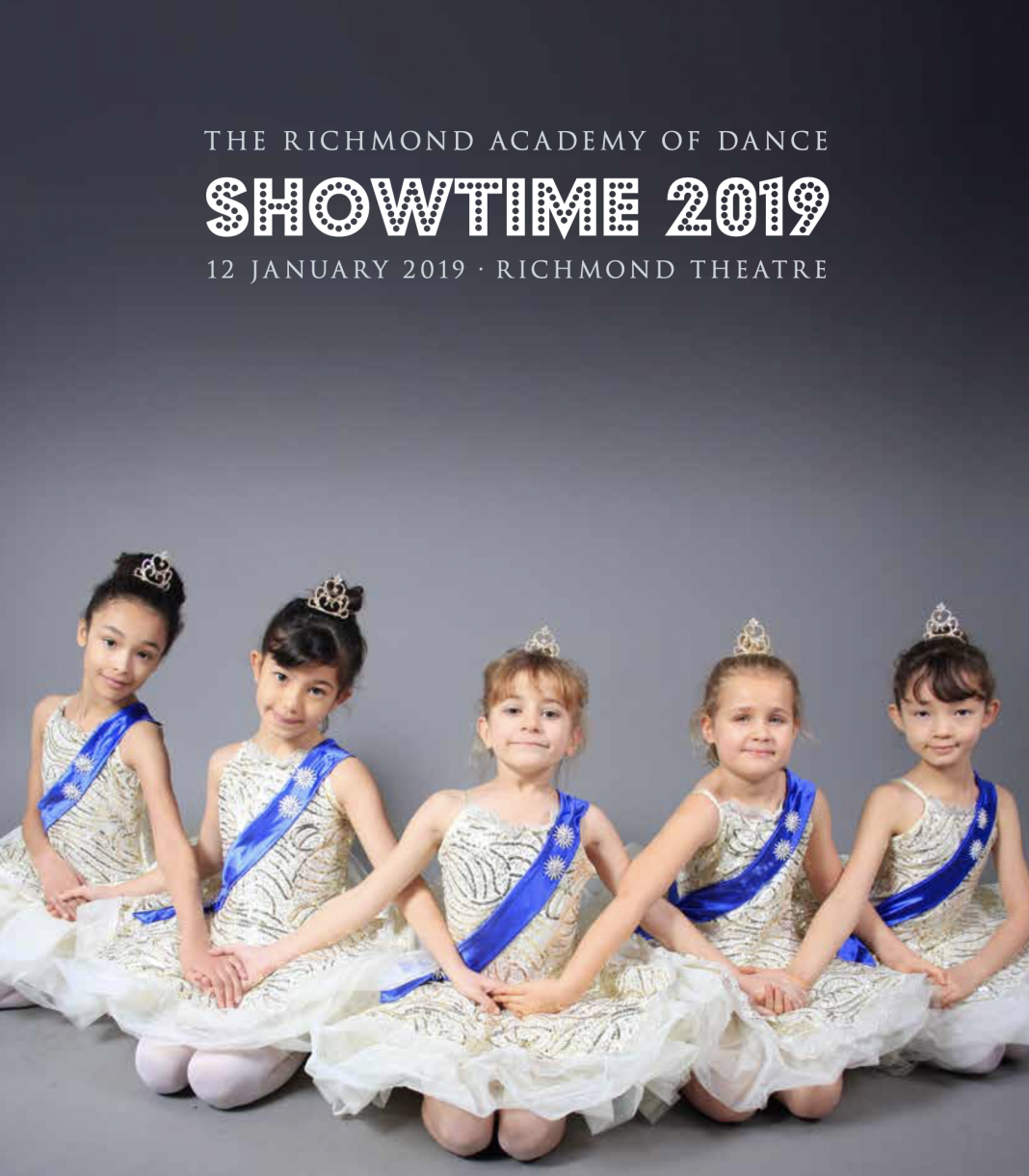 Showtime 2019 dance academy programme