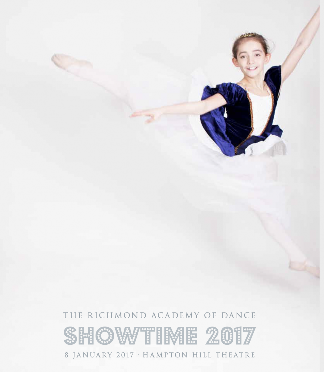 academy Showtime 2017 dance programme